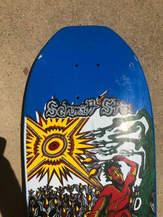 1987 Schmitt Stix Allen Midgett Flower Picker NOS Skateboard Deck Vintage Old 3