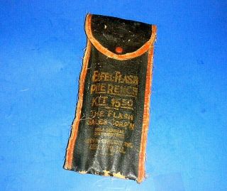 Vintage Eifel - Flash Plierench Kit Empty Canvas Tool Bag - Bag Only