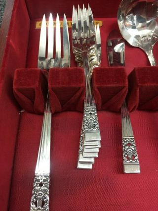 Community (Oneida) CORONATION 52 - Piece Silverplate Flatware/Silverware Set 2