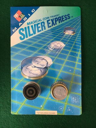 Silver Express,  Vintage Tenyo Magic Trick,  Rare Collectable
