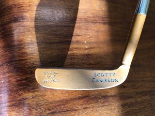 SCOTTY CAMERON TITLEIST NAPA 1996 SPECIAL ISSUE COPPER 1/500 EXTREMELY RARE 2