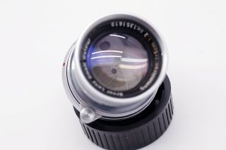 Rare LEITZ Leica Summicron - M M Mount 50mm/F2.  0 50/2 Lens LTM/M39 M2M3M6 2