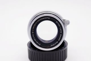 Rare LEITZ Leica Summicron - M M Mount 50mm/F2.  0 50/2 Lens LTM/M39 M2M3M6 8