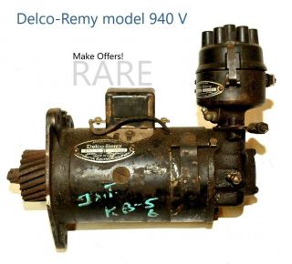 Delco - Remy Distributor Generator Combo 1920 