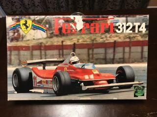 Vintage Protar Ferrari 312 T4 Plastic Model Kit 1:12 Scale Unassembled Plz Read