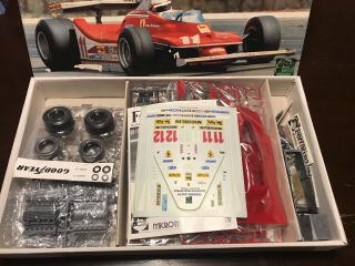 Vintage Protar Ferrari 312 T4 Plastic Model Kit 1:12 Scale Unassembled PLZ READ 2