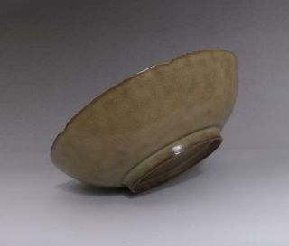 Old Very Rare Chinese Celadon Ru Klin Bowl (e17)