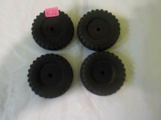 Vintage Tonka Ford Pickup Truck Set Of 4 Solid Rubber Tires
