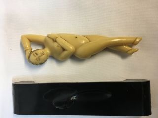 Vintage Chinese Nude Medical Doll & stand / Early Plastic/ Bakelite 5