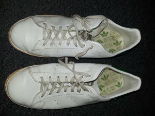 Preownd Vtg Adidas Stan Smith.  Made In France.  9.  5.  Good Cond