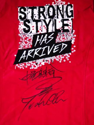 WWE SHINSUKE NAKAMURA HAND SIGNED AUTOGRAPHED JACKET WITH PIC PROOF AND RARE 4