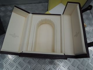 Rare Authentic Patek Philippe Dome table clocks Leather Box Case 6