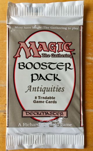 Magic The Gathering - Antiquities - 1994 Mtg Factory Booster Pack Rare