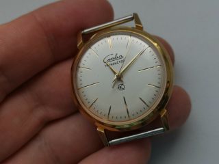 OLD Slava Transistor Extremely Rare USSR COLLECTIBLE WATCH for Repair/parts 2