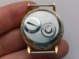 OLD Slava Transistor Extremely Rare USSR COLLECTIBLE WATCH for Repair/parts 6