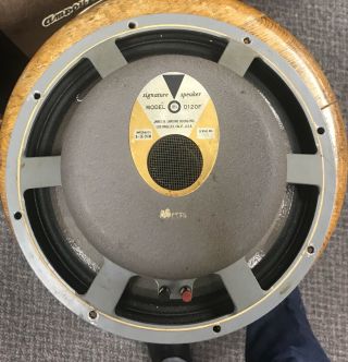 Vintage Jbl D - 120f 12” Guitar Speaker,  8 Ohm