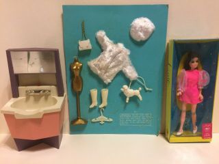 Vintage Dawn Dolls by Topper plus clothes and accessories - 1970’s 5