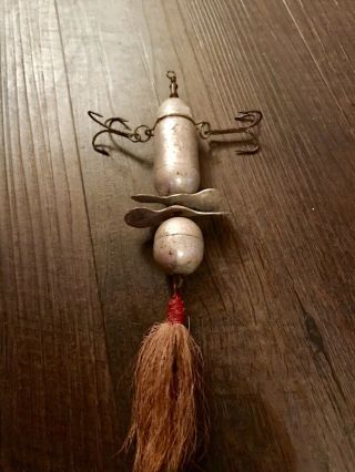 Antique Shakespeare Revolution Fishing Lure Worden Buck Tail Vintage Early