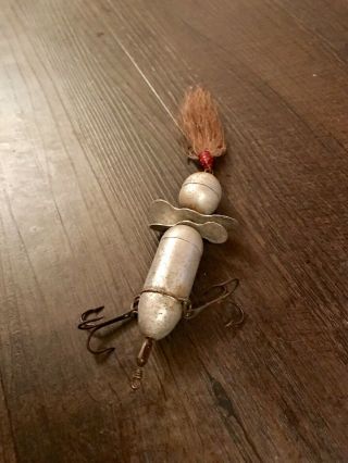 Antique Shakespeare Revolution fishing lure Worden Buck tail Vintage Early 2