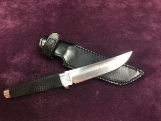 Vintage Cold Steel Mini Outdoorsman Fixed Blade Knife Discontinued Very Rare