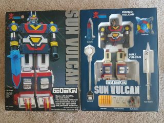 Bandai Godaikin Sun Vulcan Vintage Toy Robot 1982