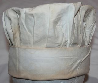 Hard To Find Wwii Cook Or Bakers Mess Hat,  Cap
