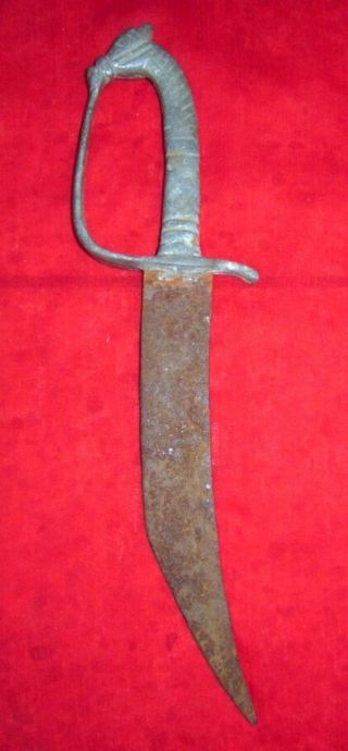 Antique Hand Forged Steel Jambiya Dagger Knife Khanjar Horse Handle