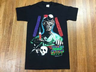 Vintage Tales From The Crypt Shirt Sz S Horror Movie Promo Crypt Keeper 90s