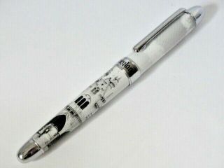 Vtg Disney Disneyland Ball Point Pen Heavy Writing Pen Castle By Acme Studio