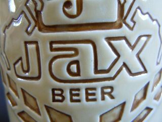 RARE Vintage JAX BEER Ceramarte STEIN MUG Jackson Brewing Co JBC Horse Logo 6