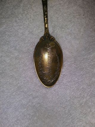 Sterling Souvenir Spoon Indianapolis Reed & Barton Love Disarmed Pattern 3