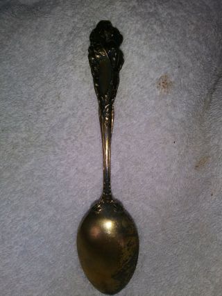 Sterling Souvenir Spoon Indianapolis Reed & Barton Love Disarmed Pattern 4