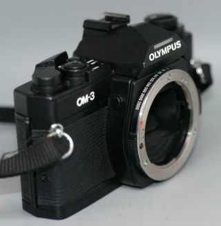 Olympus OM - 3 camera body for use with OM Zuiko lenses OM3 - Rare - - 2