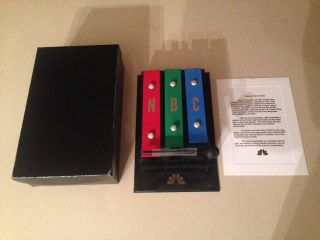 Vintage Nbc Chimes W Box And Certificate