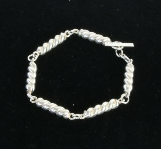 Danish Sterling Silver Bracelet Designed And Made By Arne Johansen