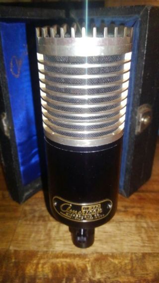 Ribbon Dr 332/331 Vintage American Microphone 1950 Rare Rca Coles Sank Re - Ribbon