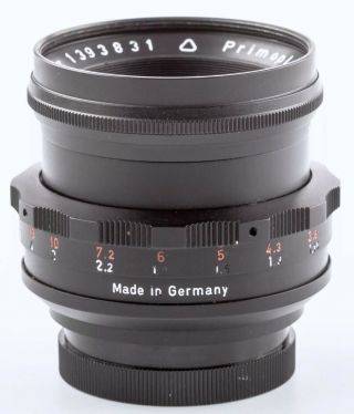 Meyer optik gorlitz Primoplan 58mm F1.  9 Exakta BLACK PAINT Very Rare Leica M LTM 5