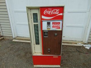 Vintage Coke Coca Cola Cavalier Css - 64gc Vending Machine F - 12 55 " Tall All Metal