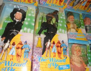 13 Vintage 1988 The Wizard of Oz 50TH Anniversary Dolls RARE Complete Set MIB 3