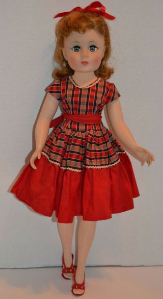 Vintage American Character 19 " Toni Doll W Flirty Eyes All