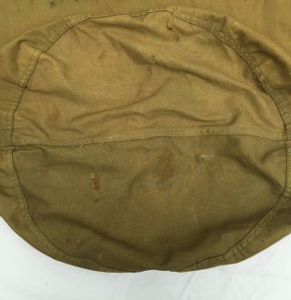 WWII US Army OD Green Barracks Bag with Tag Dated 5 June 1944 Betty Ann Bag Co. 4