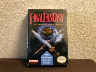 Final Fantasy Nes Factory H - Seam Extremely Rare