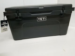 Yeti Tundra 65 Charcoal Cooler - In Open Box.  Rare