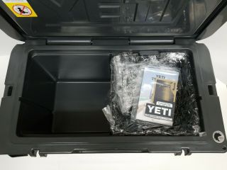 YETI Tundra 65 CHARCOAL Cooler - in open box.  RARE 9