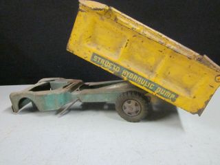 Toy Dump Truck Structo Brand Parts 3
