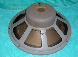 Vintage Jbl D130f 15 " Speaker Needs To Be Re Coned 8 Ohms