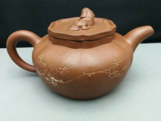 Impressive Rare 20th antique Old Chinese YiXing / Yi Xing teapot 2