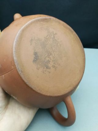 Impressive Rare 20th antique Old Chinese YiXing / Yi Xing teapot 7