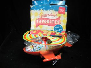 Vintage Tin Wind Up Space Ship Toy Russ Yesterdays Favorites