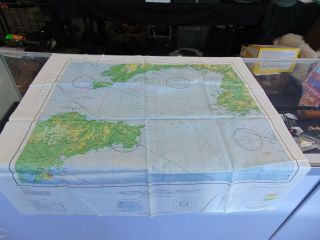 1944 Wwii Cbi Aaf Escape Evasion Silk Cloth Survival Map Peking 2